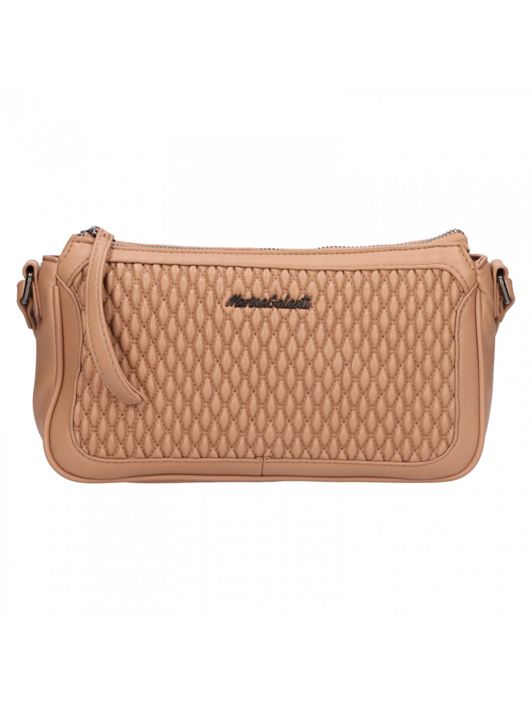 Dámská crossbody kabelka Marina Galanti Agnes – světle hnědá
